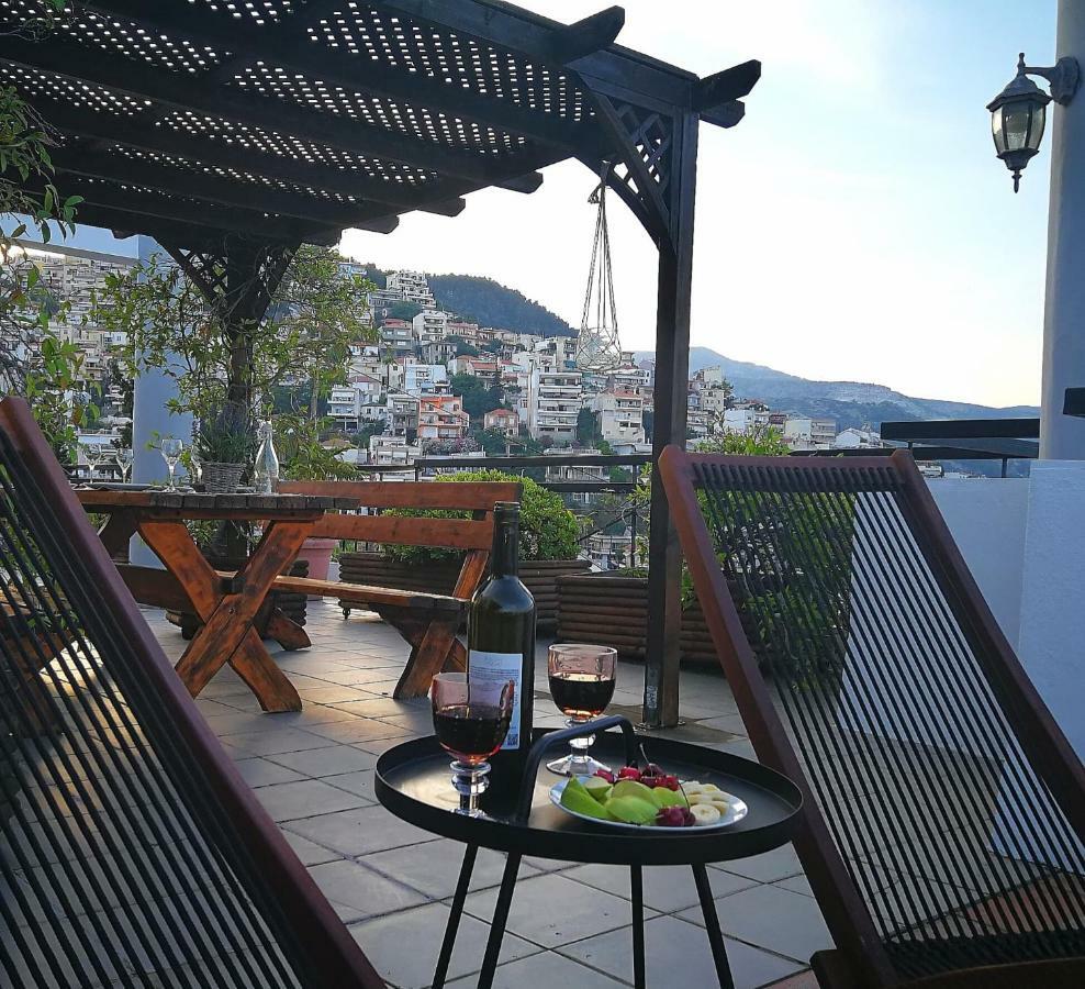 Port View Suites Kavala Exteriör bild